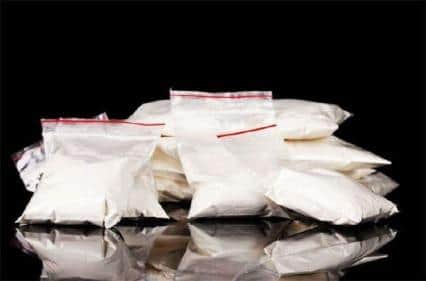 The 'high purity' cocaine was mixed with adulterants.