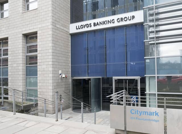 Lloyds Banking Group is also behind the Bank of Scotland and Scottish Widows brands.