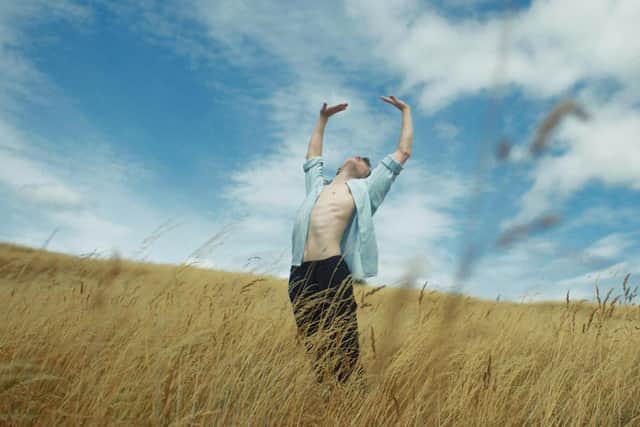 Scottish Ballet dancer James Garrington was filmed on the Braid Hills for a special short film which will be released as part of the Edinburgh International Festival's 'At Home' series.