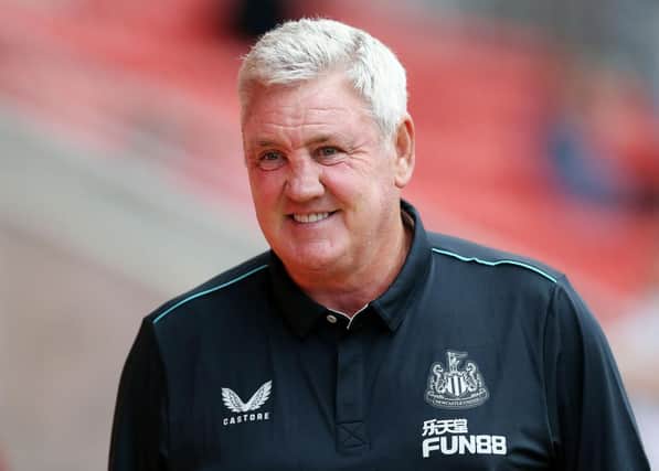 Newcastle United head coach Steve Bruce has not ruled out further deals before the transfer window slams shut. (Photo by Charlotte Tattersall/Getty Images)
