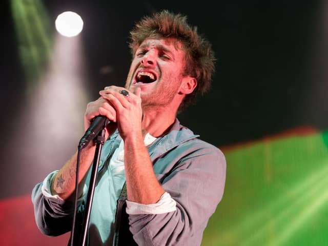 Paisley singer Paolo Nutini will play the Royal Highland Centre in Edinburgh this Thursday. He is pictured performing at the Ross Bandstand in Edinburgh in December 2016.