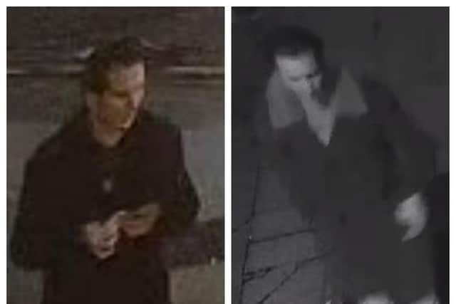 Police in Edinburgh would like to speak to this man in connection with an assault and robbery in Leith last month.