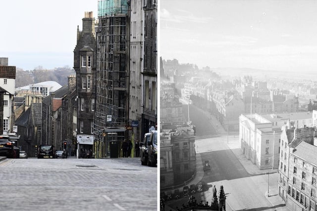 While most Edinburgh streets have seen drastic changes in the last century and a half, old historic buildings have remained on the Royal Mile from the 1870s to today. Some of these include The Writers’ Museum, the Tron Kirk, John Knox House and the Museum of Edinburgh.