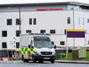 The accident and emergency department at the Royal Infirmary Edinburgh in Little France is being overwhelmed