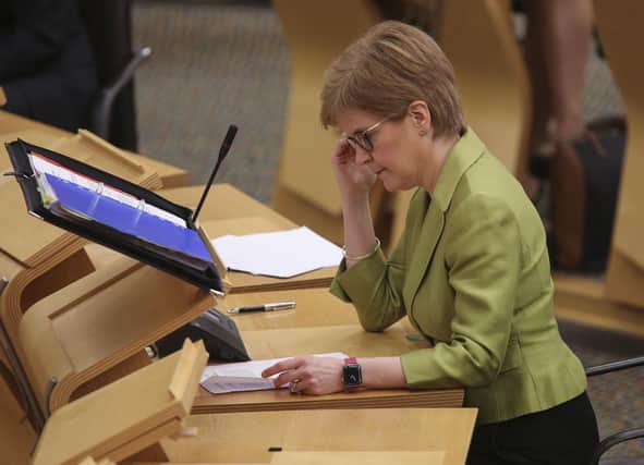 Nicola Sturgeon still needs to explain her decision over Edinburgh's Covid tier, says Daniel Johnson (Picture: Fraser Bremner/pool/Getty Images)
