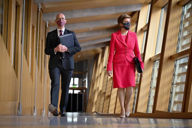 Deputy First Minister John Swinney said testing in Scotland will continue “free of charge”, however, clarity around funding is needed from the UK Government (Photo: Jeff J Mitchell).