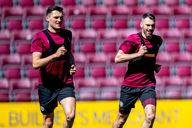 Hearts defenders John Souttar and Michael Smith are both nursing injuries.