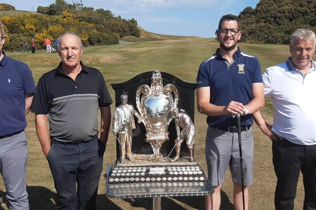 Edinburgh Leisure, represented by Mathew Harper, Robert Brown, Matty Craigie and Kenny Craigie, are through to the last eight in the 121st Dispatch Trophy. Picture: National World
