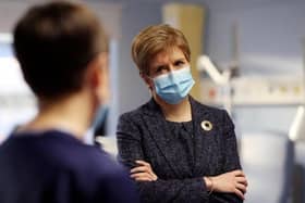 Nicola Sturgeon announced the latest coronavirus figures in Scotland