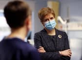 Nicola Sturgeon announced the latest coronavirus figures in Scotland