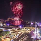 Fireworks are let off from Edinburgh Castle as part of the last Hogmanay New Year celebrations in Edinburgh in 2019, seeing in 2020.