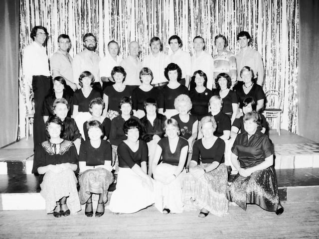 Selkirk Amateur Operatic Society 1981.