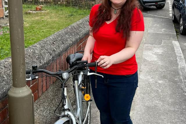 Delighted owner is reunited with her stolen e-Bike
