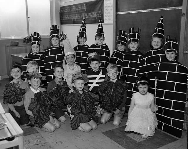 St John's Church Sunday School performing 'The Sleeping Princess' at the festival in 1963.