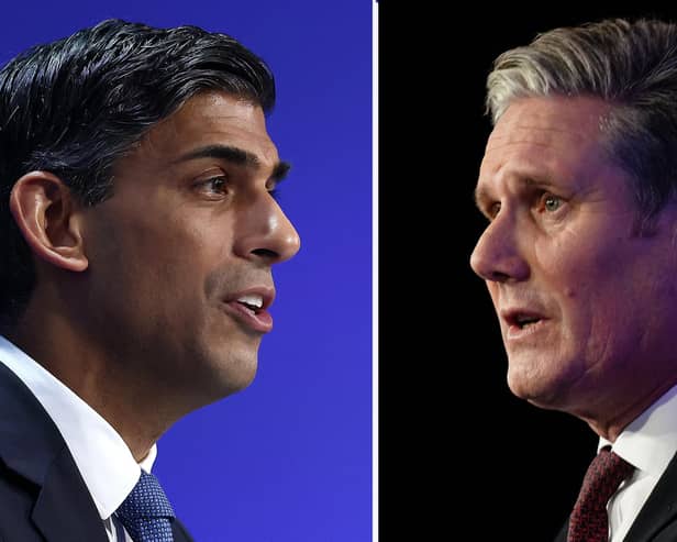 Prime Minister Rishi Sunak and Labour leader Sir Keir Starmer will go head to head in tonight’s televised leaders' debate. Picture: PA/PA Wire