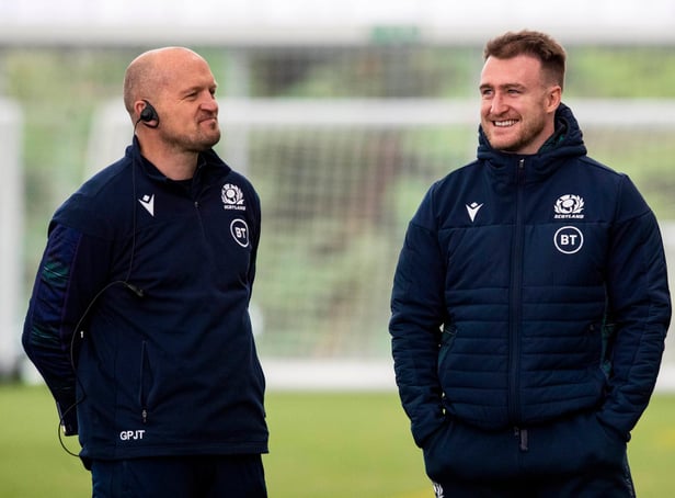 Scotland coach Gregor Townsend has picked Stuart Hogg at stand-off to face Italy. Picture: Craig Williamson/SNS