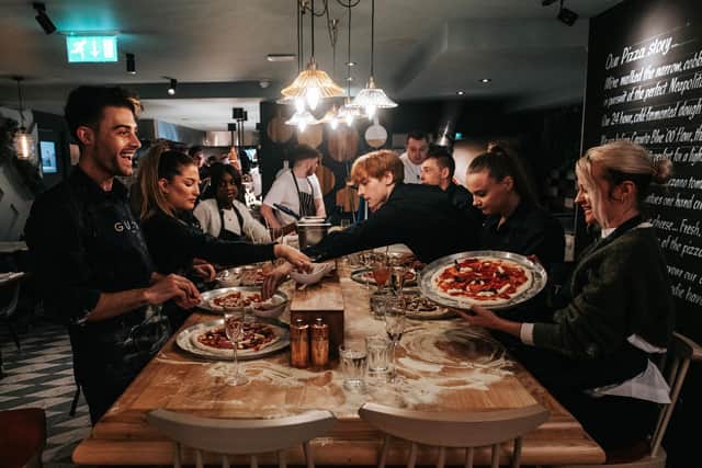 New offerings, including the Pizza Experience and the Theatre Kitchen, will be introduced at the refurbished Gusto Italian Edinburgh.