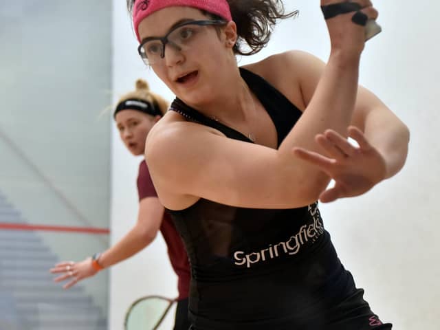 Edinburgh's Georgia Adderley has had a successful year on the squash circuit and can't wait to represent Scotland in Cairo.