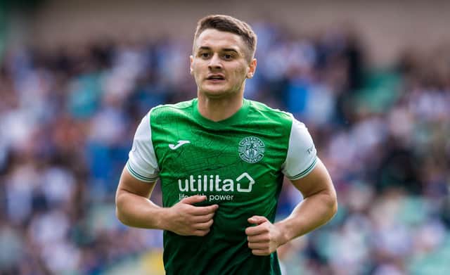 Kyle Magennis will be out of action for the foreseeable future with Hibs hopeful of him returning by the end of 2021. Picture: SNS