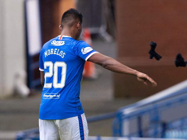 Rangers boss Steven Gerrard admitted he was perplexed as to why Alfredo Morelos was so unhappy after being subbed. The Colombian threw his gloves away in frustration after being replaced by Jermain Defoe during the win over Aberdeen. Gerrard said: “I can’t work it out.  We’re 4-0 up, we’ve played well. His teammate is about to come on. We’ve got a big game on Thursday. I don’t know.” (Various)