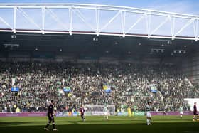 Celtic fans got the full Roseburn Stand at Tynecastle for March's Scottish Cup tie against Hearts.