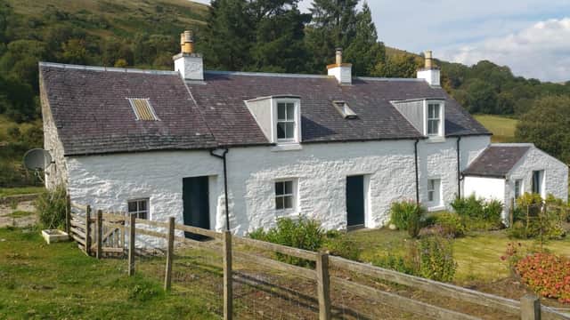 Scottish stone cottage