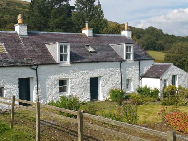 Scottish stone cottage