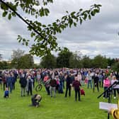 Up to 1,000 people attended an open-air meeting on the proposals last month