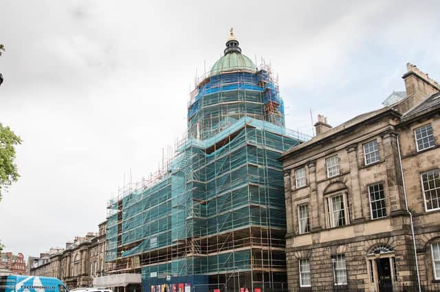 The firm is also progressing with work on a landmark building in Charlotte Square, Edinburgh. Picture:  Nadin Dunnigan
