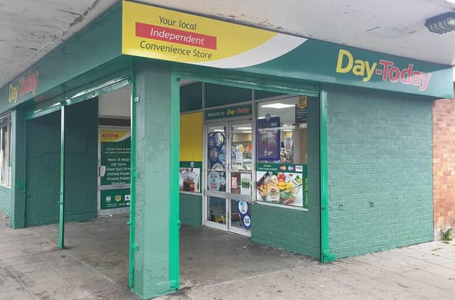 Day-Today convenience store on Easter Drylaw Place (image Day-Today).