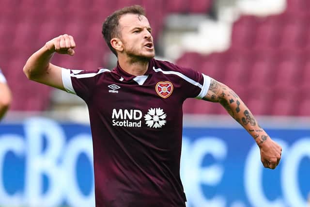Andy Halliday impressed in the win over Cove Rangers. (Photo by Ross MacDonald / SNS Group)