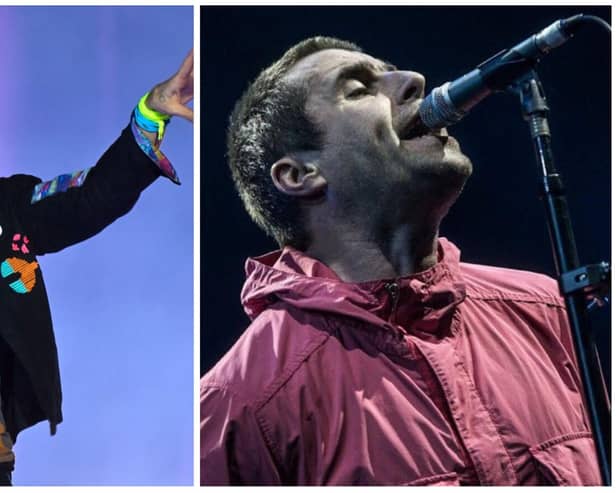 Coldplay gig in Argentina is to be broadcast live in Edinburgh, along with a new Liam Gallagher documentary