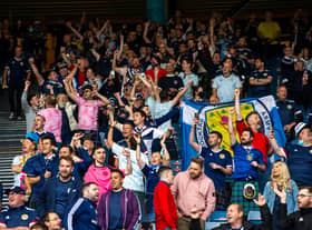 Fans were back at Hampden Park for the Euro 2020 matches. (Photo by Craig Williamson / SNS Group)