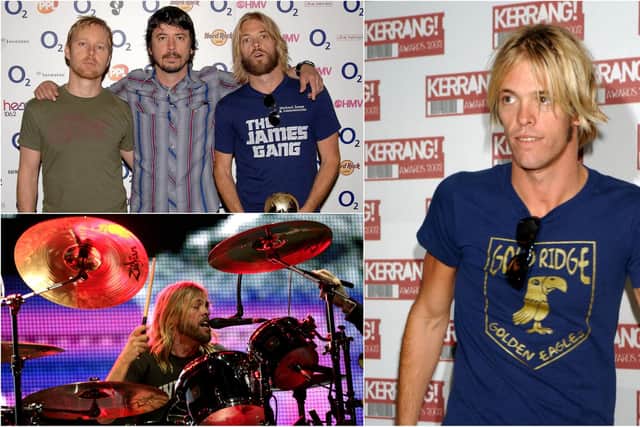 Taylor Hawkins, drummer of rock group Foo Fighters, was playing on the South American leg of the band’s world tour when his sudden death was announced on Saturday.