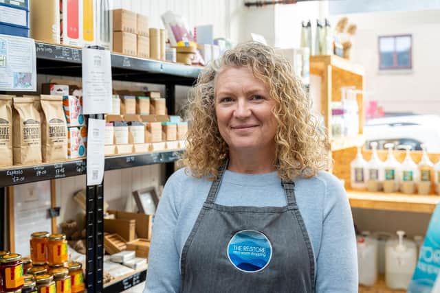 Alison Ruickbie runs The Re:Store in Moray, a zero waste store chosen as one of Small Business Saturday’s SmallBiz100.
