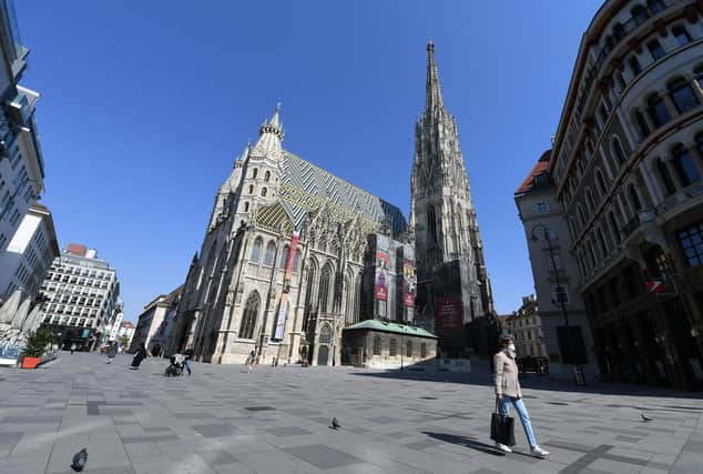 Saint Stephen's Cathedral (Stephansdom) in Vienna is one of the city's many historic buildings (Picture: Helmut Fohringer/APA/AFP via Getty Images)