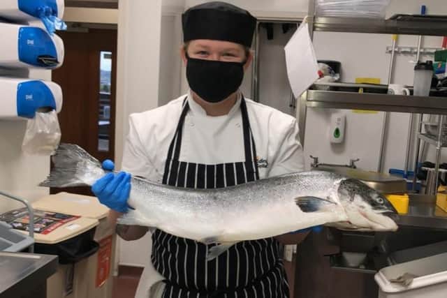 Amy French, who currently studies SVQ Level 6 professional cookery, was named as a finalist after impressing judges with a menu she created which incorporates skills and dishes learned during her college studies.