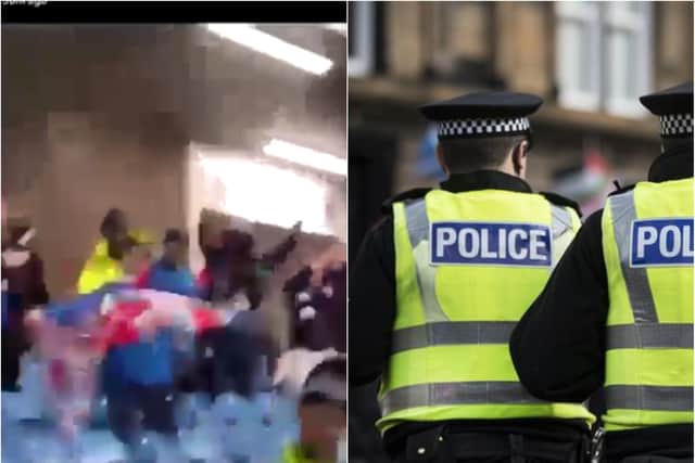 Edinburgh crime: Police enquiries made after video surfaces of racial abuse towards Rangers fan as team face Hibs at Ibrox
