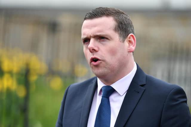 Scottish Conservative leader Douglas Ross's attacks on the SNP are failing to hit home, says Helen Martin (Picture: John Devlin)