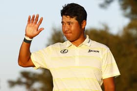 Hideki Matsuyama of Japan won the Masters in April 2021 and will be teeing up in East Lothian this summer. Picture: Jared  Tilton / Getty