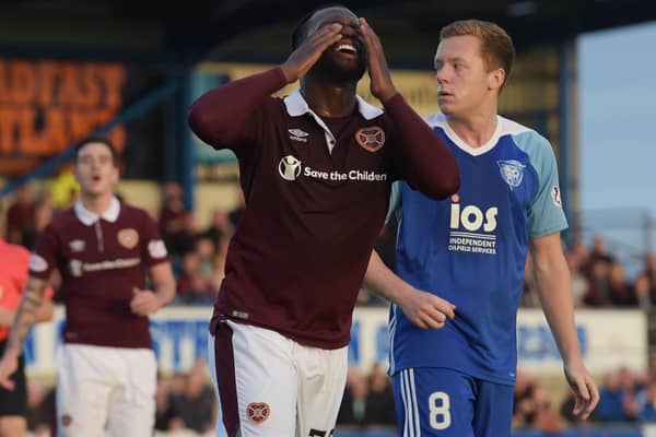 Hearts lost on their last trip to Peterhead. Picture: SNS