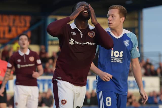 Hearts lost on their last trip to Peterhead. Picture: SNS