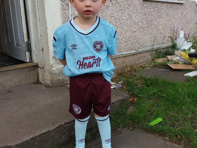 All decked out in club colours ready for the big game.
Pic: Casey Corcoran.