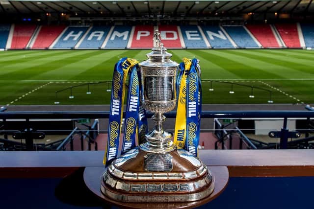 The Scottish Cup final will be held on Saturday, May 9 at Hampden. Pic: SNS