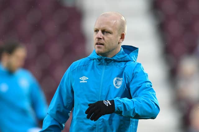 Hearts captain Steven Naismith is close to returning from injury.