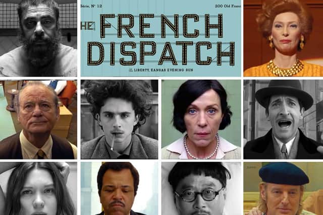 Wes Anderson's 'The French Dispatch' will be one of the highlights of the London Film Festival and is already being tipped for Oscars success.