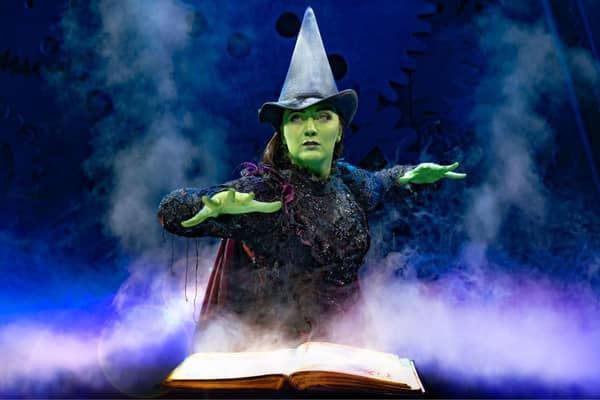 Laura Pick is outstanding as Elphaba in Wicked at the Playhouse (Pic: Matt Crockett)