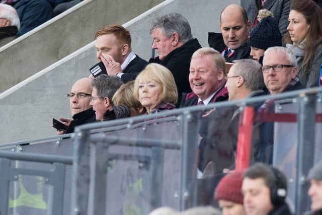 Ann Budge is leading the interview process for Hearts' new sporting director.