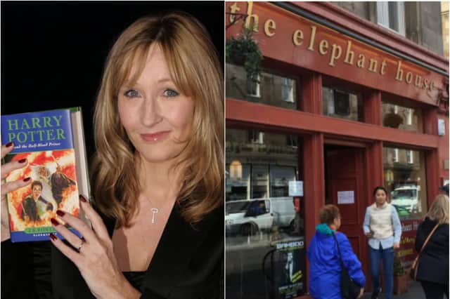 JK Rowling reveals the truth behind Edinburgh cafe's claim to be 'birthplace' of Harry Potter