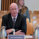 Roy Brannen told MSPs the decision to award ferries contract taken 'entirely' by former transport minister Derek Mackay.
